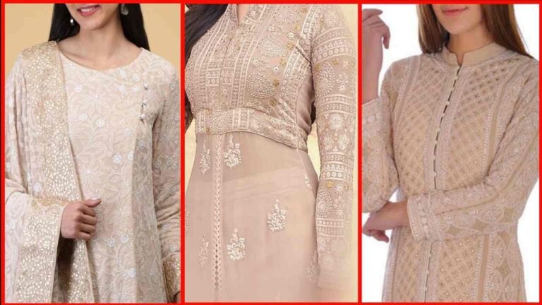Chikankari Dress Design