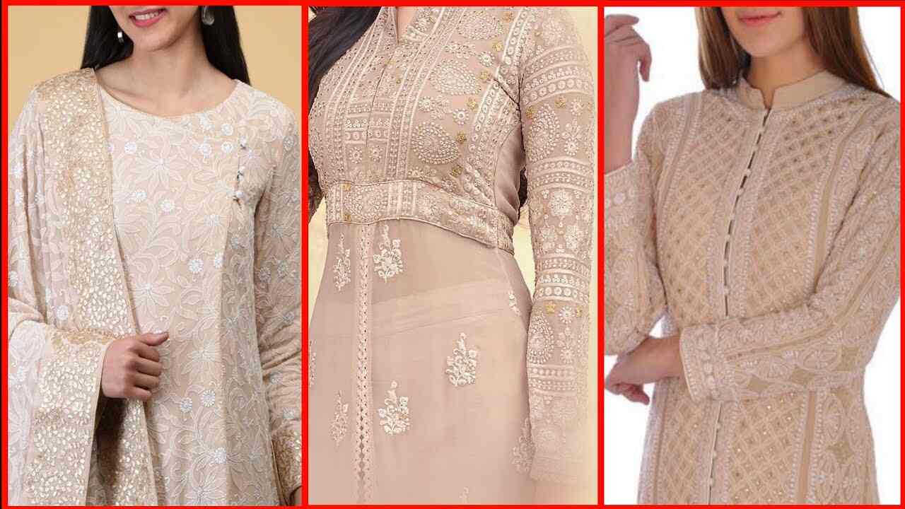 Chikankari Dress Design
