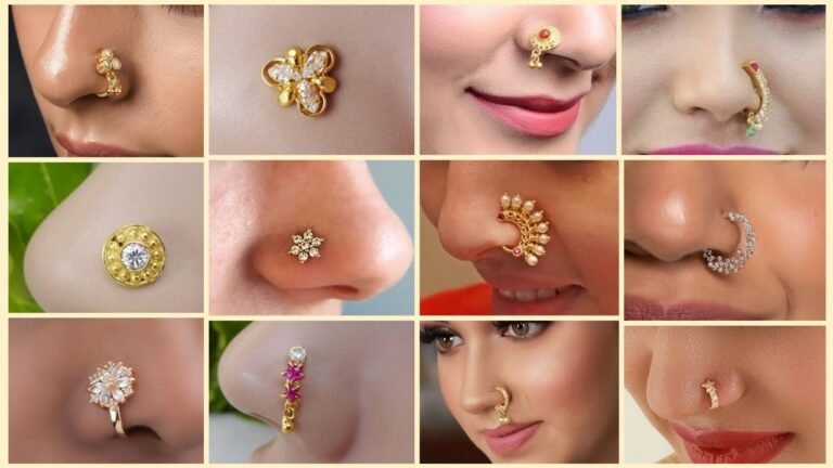 Gold Nose Pin