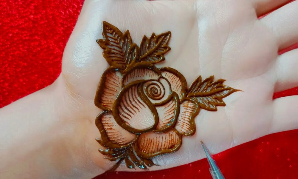 Rose Mehndi Design : रोज मेहंदी के कुछ सिंपल डिजाइन जो आपके हाथों के खूबसूरती बढ़ा देंगे