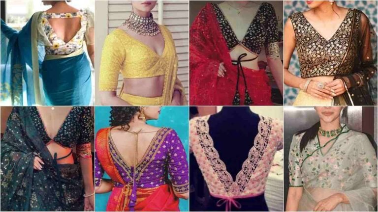 V Neck Blouse Design : सिंपल साड़ी के साथ ट्राई करे ये फैंसी ब्लाउज डिज़ाइन, आपको देंगे गॉर्जियस और स्टाइलिश लुक