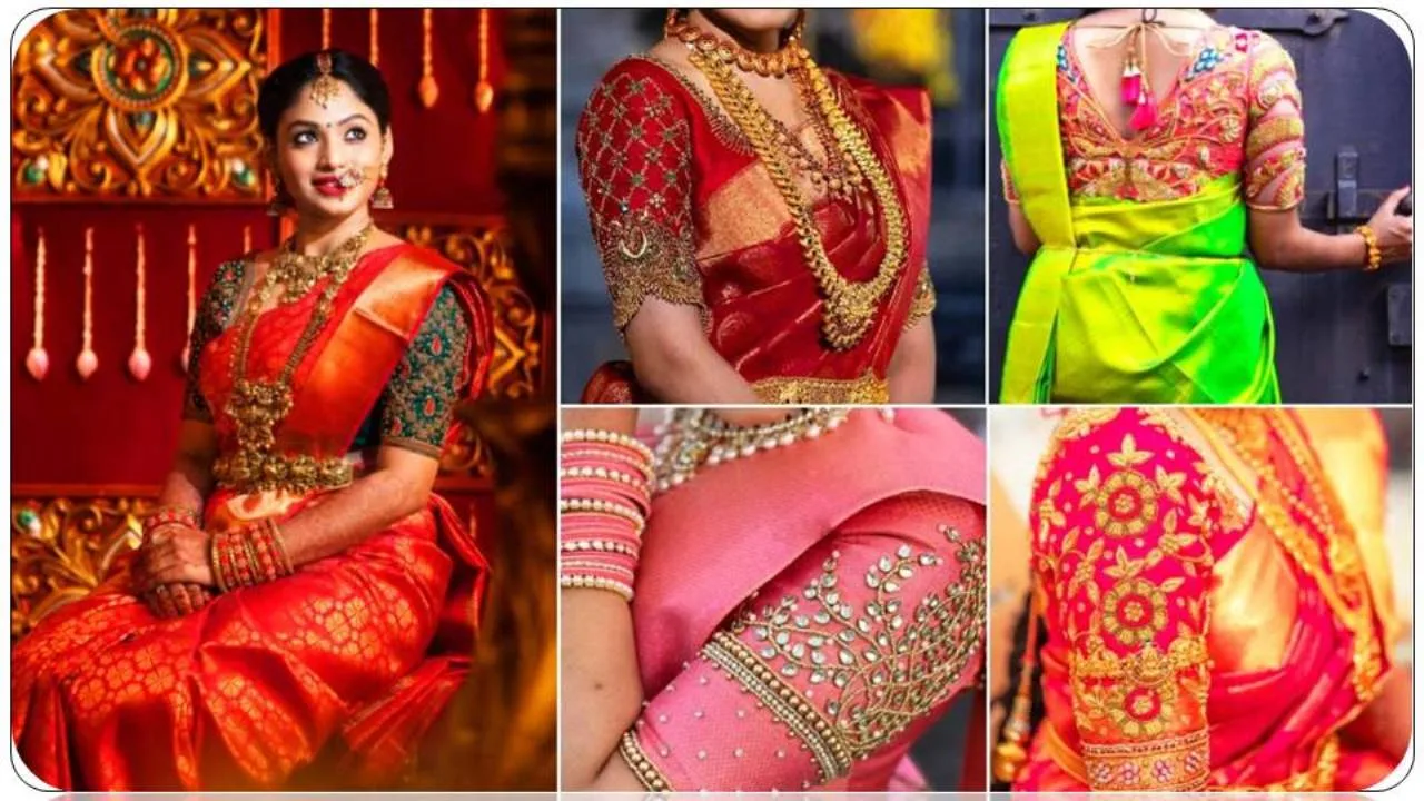 Aari Work Blouse : आरी वर्क ब्लाउज़ के लेटेस्ट और ट्रेंडी डिज़ाइन आपको देंगे क्लासी लुक, देखे डिज़ाइन