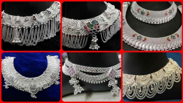 Trendy Anklet Design : चांदी की पायल के ट्रेंडी डिज़ाइन आपके पैरों की खूबसूरती बढ़ा देंगे
