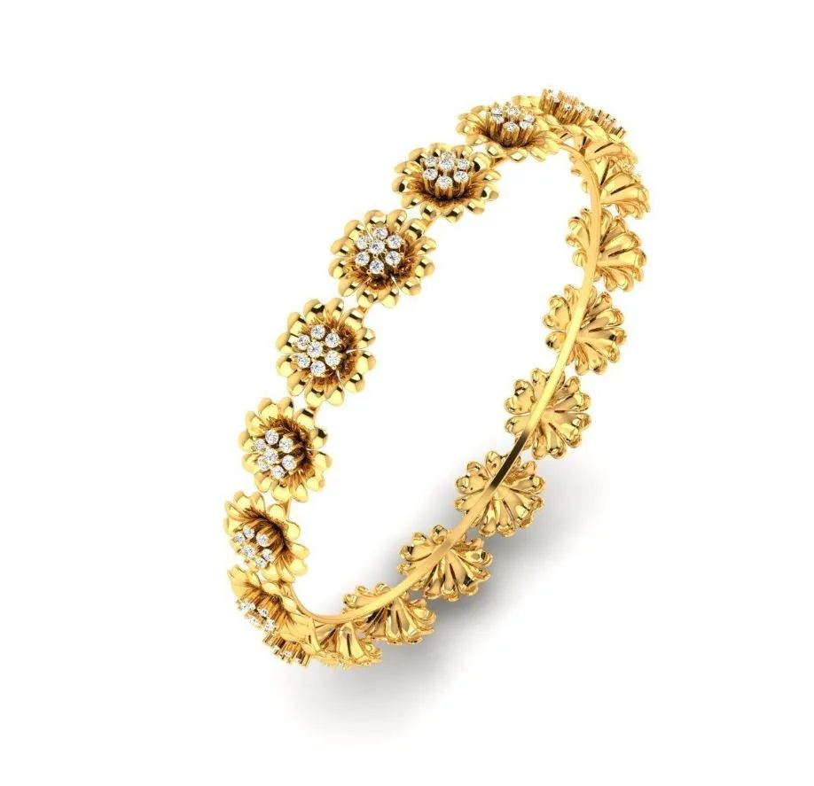 Gold Kada Design : चूड़ियों के शानदार डिजाइन जो आपके हर लुक के साथ मैच करेंगे, देखे डिज़ाइन