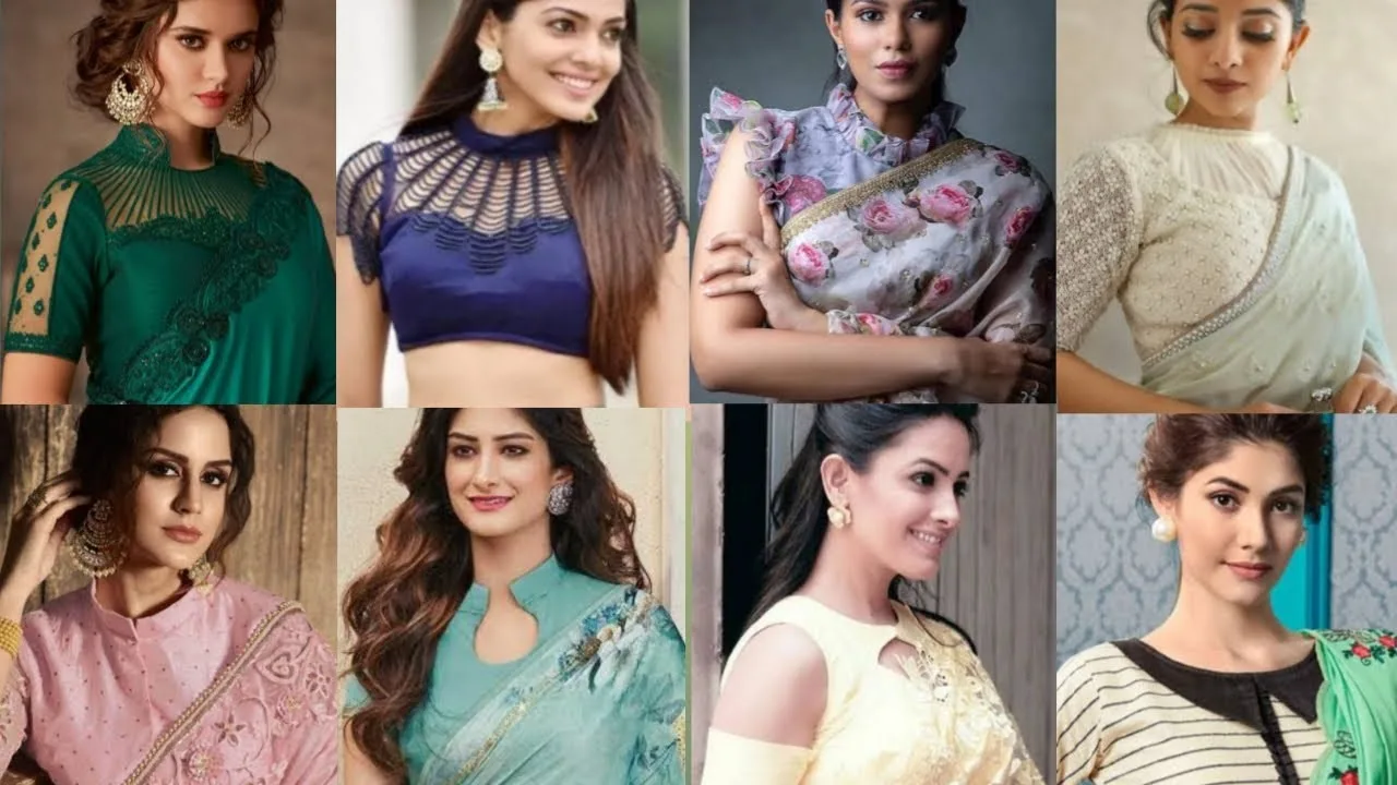 High Neck Blouse Design : कैजुअल से लेकर ऑफिस वियर के लिए बेस्ट है ये हाइ नेक ब्लाउज़, देखे डिज़ाइन्स