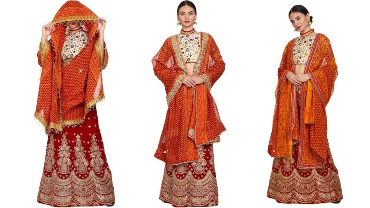 Pichhoda Pahadi Saree Design : कुमाऊंनी पिछौड़ डिजाइन के साड़ी आपको देंगी बेहद खूबसूरत लुक, देखे डिज़ाइन और कीमत