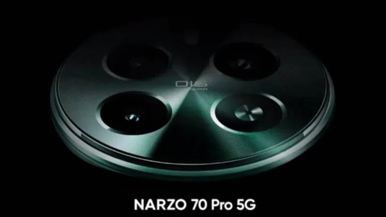 जल्द ही शानदार फीचर्स और डिजाइन के साथ तहलका मचाने आ रहा है Realme Narzo 70 Pro 5G, देखें लॉन्च डेटजल्द ही शानदार फीचर्स और डिजाइन के साथ तहलका मचाने आ रहा है Realme Narzo 70 Pro 5G, देखें लॉन्च डेट