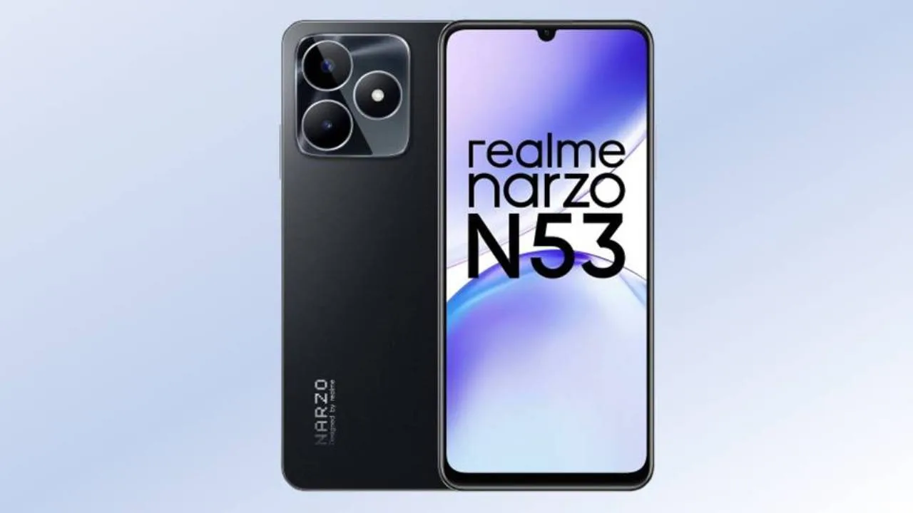 5000 mAh की दमदार बैटरी वाले Realme Narzo N53 को मात्र 7,899 रुपये में खरीदे