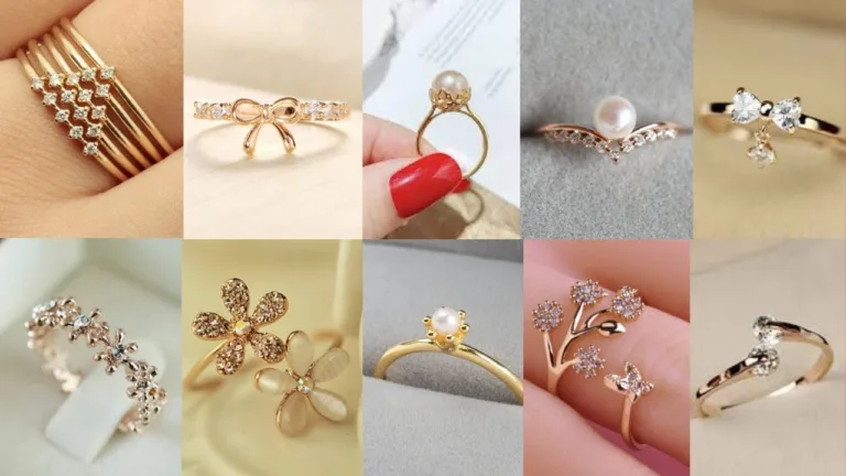 Ring Design : कुछ लेटेस्ट नई गोल्ड रिंग डिजाइन जो आपके हर आउटफिट के साथ मैच करेंगी, देखें डिजाइन