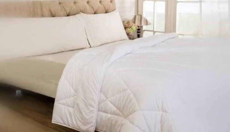 Why are white sheets used in hotels?