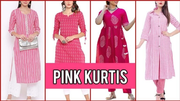 Pink Kurti Design