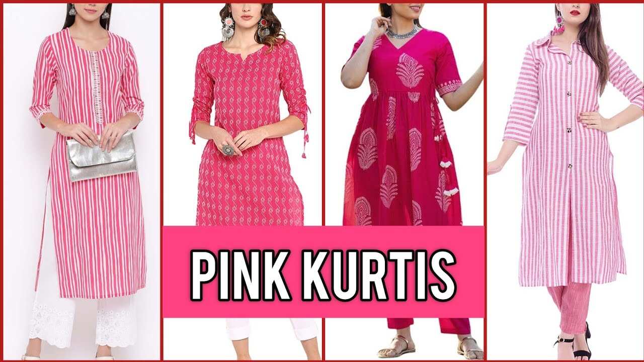 Pink Kurti Design