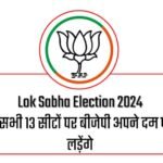 Lok Sabha Election 2024 : पंजाब में सभी 13 सीटों पर बीजेपी अपने दम पर चुनाव लड़ेंगे,