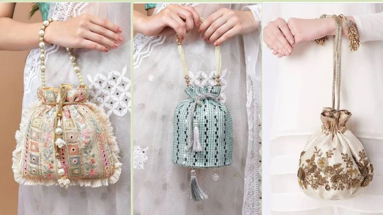 Potli Bag Design : स्टाइल करें ये आकर्षक पोटली बैग और दें खुद को क्लासी लुक