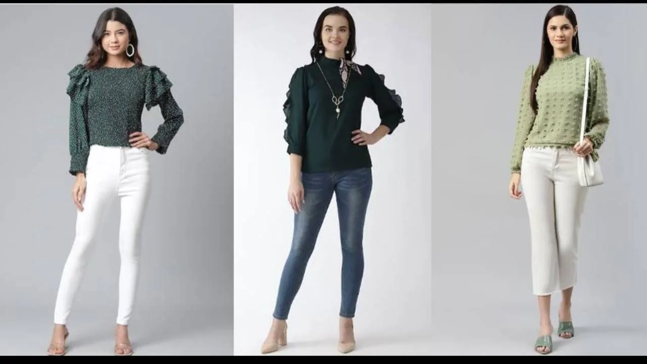 गर्मियों के मौसम में पहनने के लिए डिजाइनर और ट्रेंडी Women Tops Design