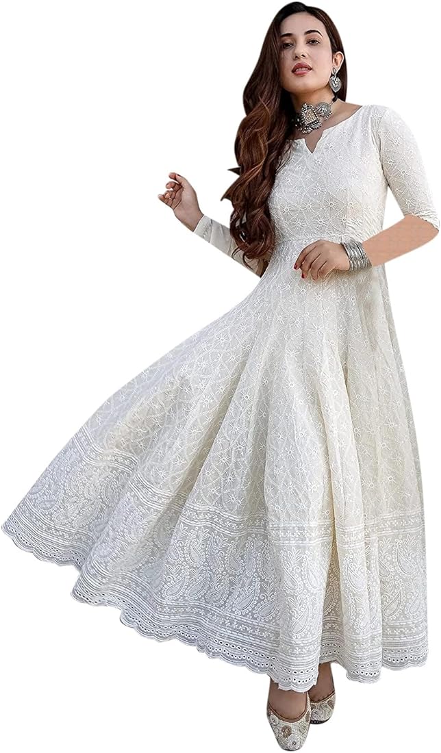 White Kurti/Kurta Set : इस होली ट्रेडीशनल लूक देंगे ये सफ़ेद कुर्ती सेट, देखे डिज़ाइन और कीमत