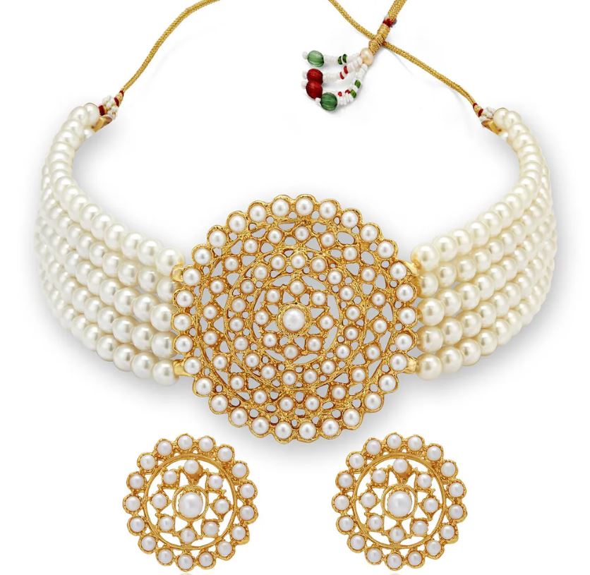 Pearl Necklace : पर्ल नेकलेस के 3 क्लासी डिज़ाइन आपको देंगे ट्रेंडी लूक