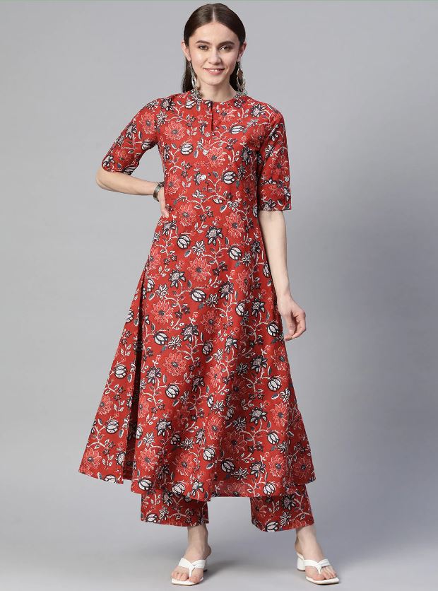 Kurta Design : कुर्ता के फ्लोरल डिज़ाइन आपको देंगे क्लासी लूक, देखे 5 बेहतरीन डिज़ाइन