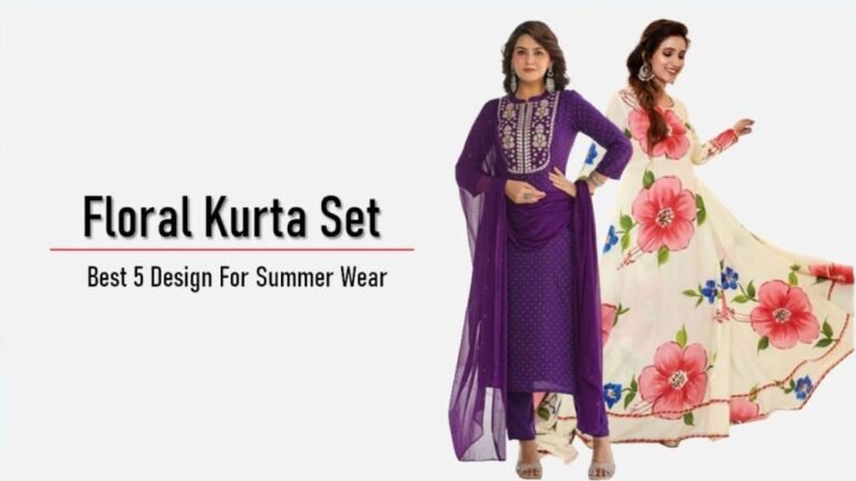 Kurta Design : कुर्ता के फ्लोरल डिज़ाइन आपको देंगे क्लासी लूक, देखे 5 बेहतरीन डिज़ाइन