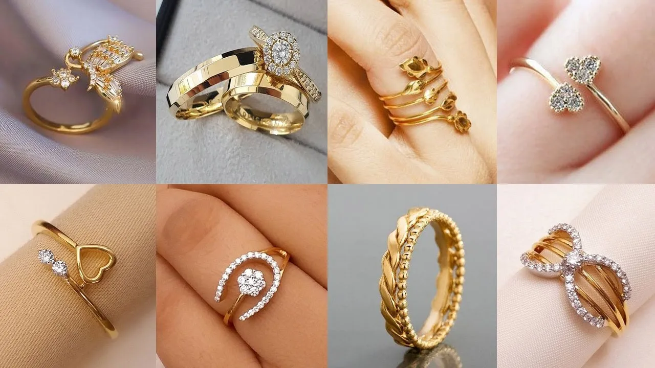 Gold Ring Design : सोने की अंगूठियों के कुछ फैंसी और आकर्षक डिजाइन, देंगे खूबसूरत लूक