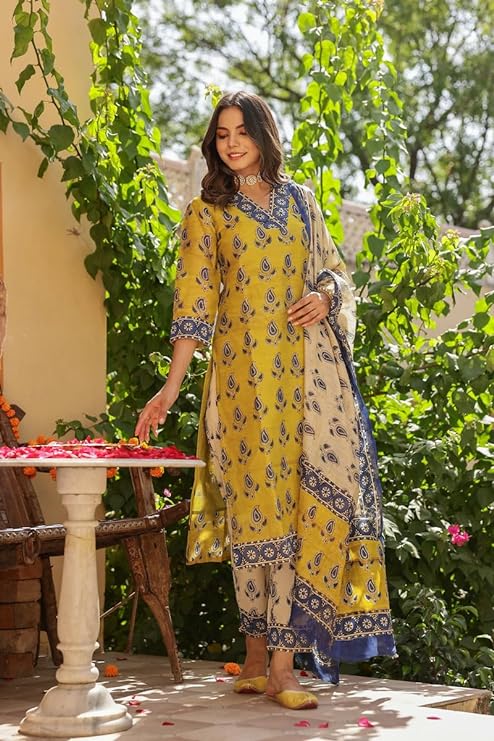 Kurta with Pant & Dupatta