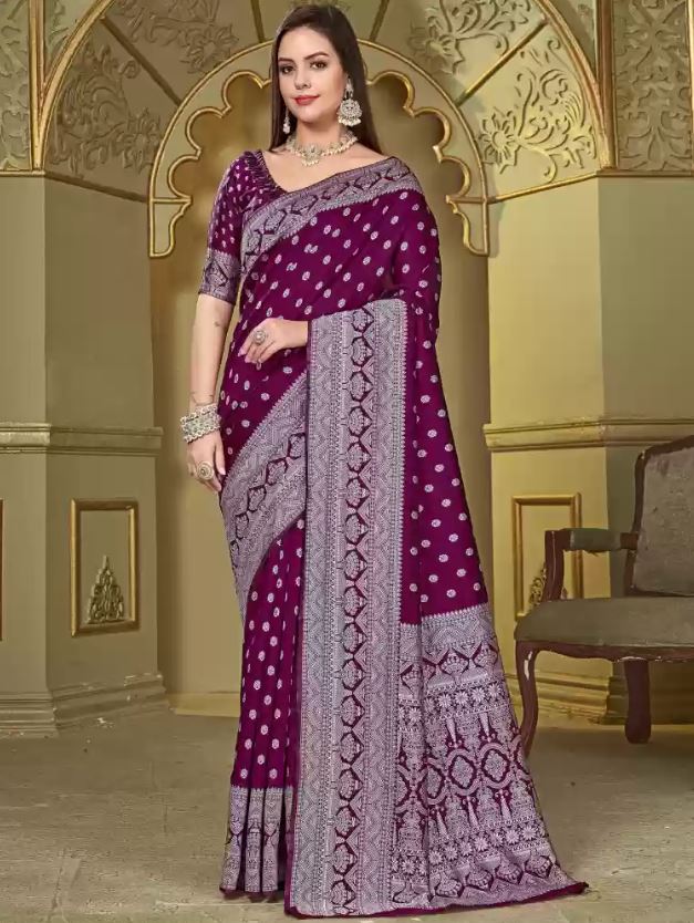 Banarasi Saree : बनारसी साड़ी के लेटेस्ट डिज़ाइन आपको देंगे यूनिक लूक