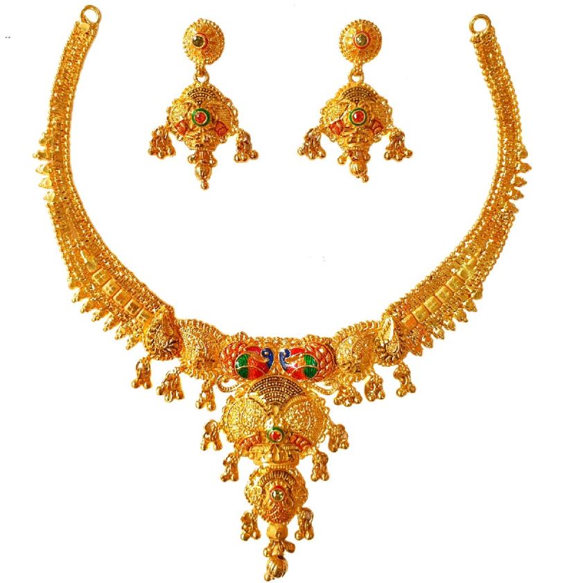 Gold Necklace Design