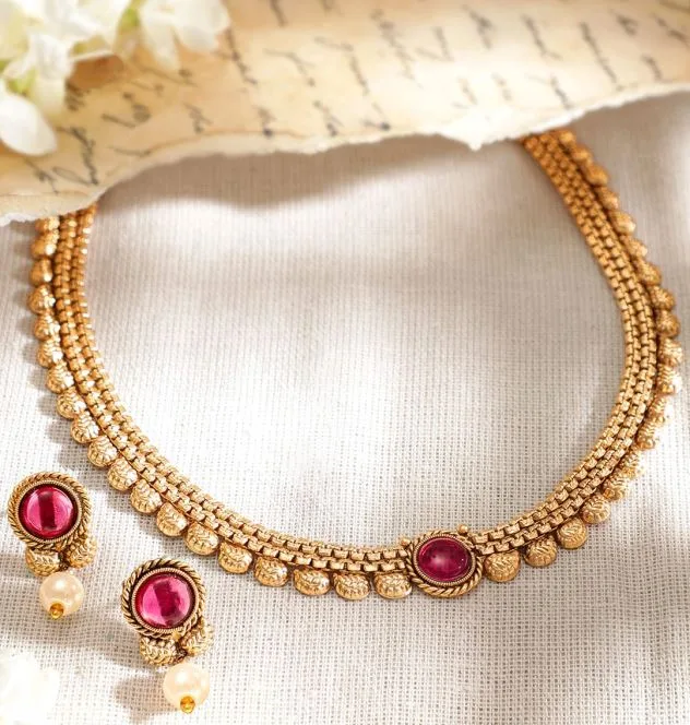 Gold Necklace : शादियों मे पहने सोने के ये लेटेस्ट नेकलेस, सब करेंगे तारीफ