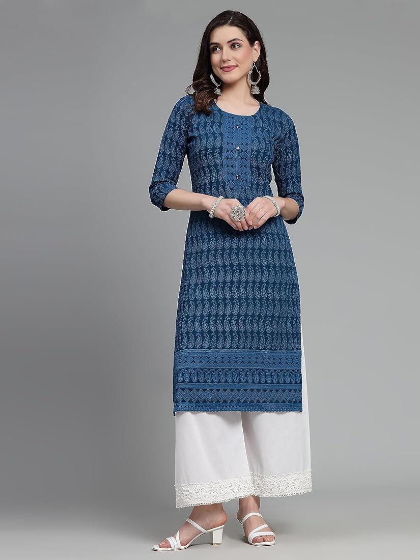 Straight Cut Kurtis : इस समर सीज़न स्ट्रेट कट कुर्तियों आपको देंगी फैंसी लूक