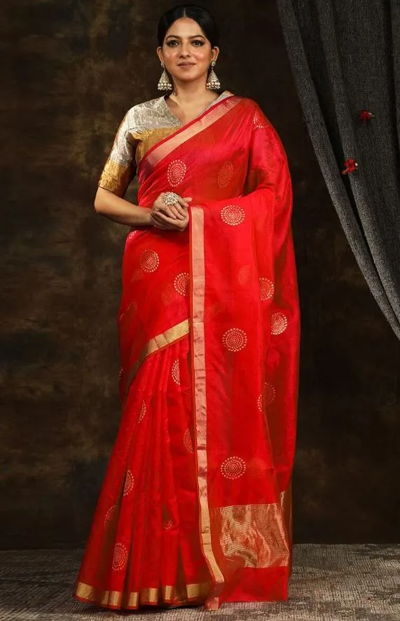 Chanderi Saree : पेश है चंदेरी साड़ियों के बेहतरीन कलेक्शन, डिज़ाइन देख हो जाएंगी दीवानी