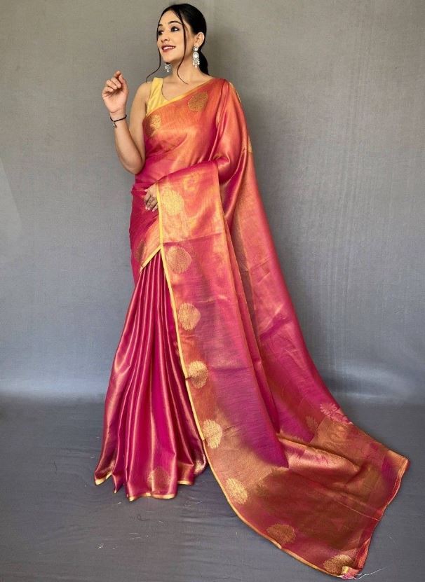 Pink Silk Saree : पिंक साड़ी के 5 क्लासी डिज़ाइन, आपको देंगे एलिगेंट लुक