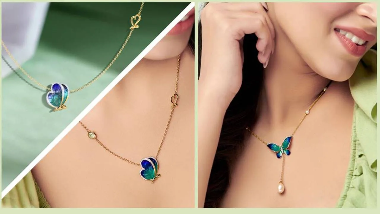 Diamond Necklace Design : डायमंड नेकलेस के ऐसे अनोखे डिजाइन बढ़ा देंगे आपकी खूबसूरती, देखें डिजाइन