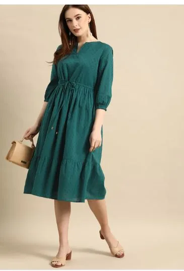 Summer Dress Collection : आउटिंग और पार्टियों में पहन कर जाने के लिए बेस्ट मिडी ड्रेस कलेक्शन
