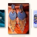 Blue Earrings Design : पार्टी में पहनकर जाने के लिए ट्राई करे ये इयररिंग