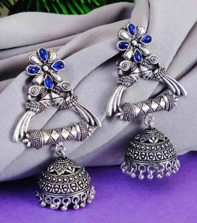 Oxidized Earrings : आपके हर आउटफिट पर अच्छा लगेगा ये ऑक्साइड ईयररिंग्स