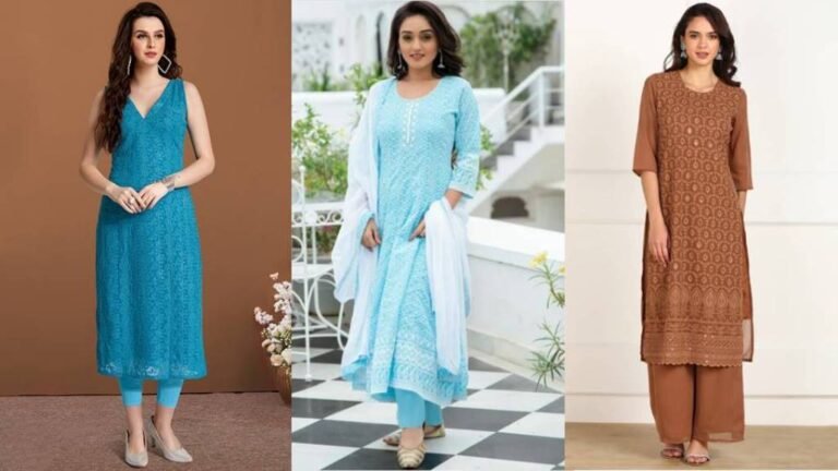 Chikankari Kurti : फेस्टिव से लेकर रोजाना पहनने के लिए ट्राई करे चिकनकारी कुर्ती