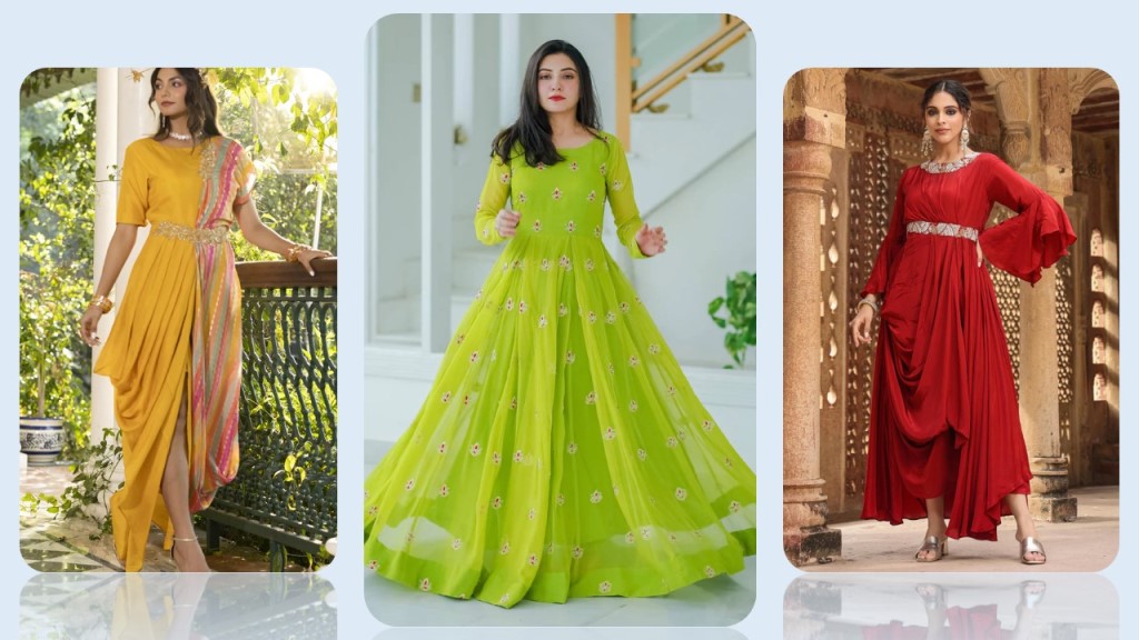 Dress For Ethnic Wear : शानदार एथनिक ड्रेस के 3 लेटेस्ट डिजाइन आपको देंगे ट्रेंडी लुक