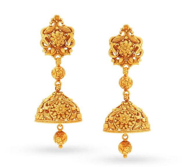 Earring Design :  इयररिंग के टेम्पल डिज़ाइन आपको देंगे क्लासी लुक