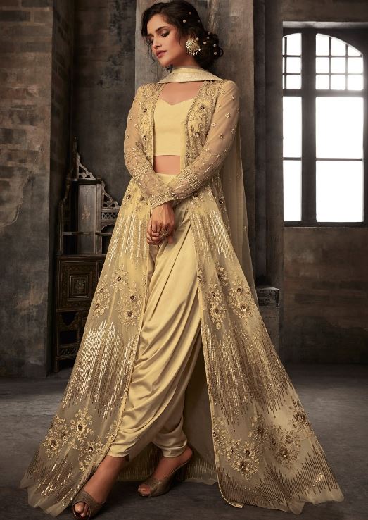 Dhoti Salwar Suit : पार्टियों से लेकर त्योहारों पर पहनने के लिए बेस्ट है धोती सलवार सूट