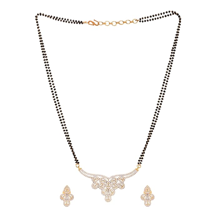 Mangalsutra के डबल चैन डिजाइन दुल्हनों को देंगे अट्रैक्टिव लुक
