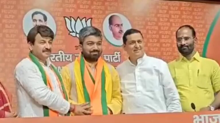 Manish Kashyap ने थामा BJP का दामन