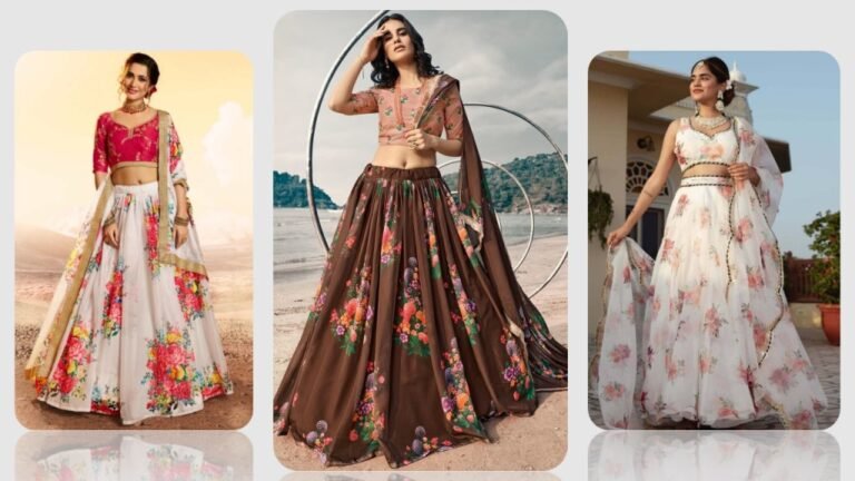 Organza Lehenga : नाइट पार्टी या शादी मे पहनने के लिए बेस्ट है ये लहंगा, देखे डिजाइन