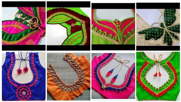 Patch Work Blouse : सिंपल साडी पर भी खूब जचेगा ये पैच वर्क ब्लाउज