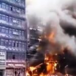 Patna के पाल होटल मे लगी भीषण आग, 6 की मौत 20 गंभीर रूप से घायल, रेस्क्यू जारी