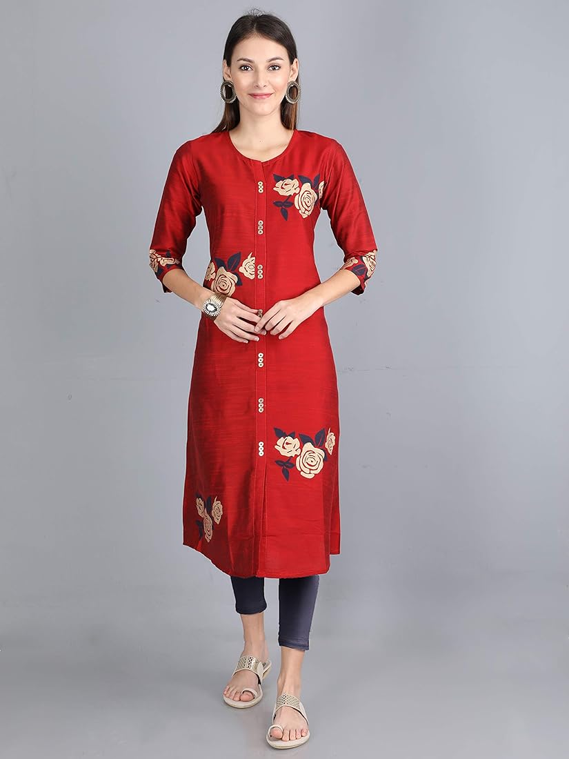 Long Kurti : पूजा से लेकर पार्टी फ़ंक्शन मे पहने ये लॉन्ग कुर्ती, दिखेंगी क्लासी