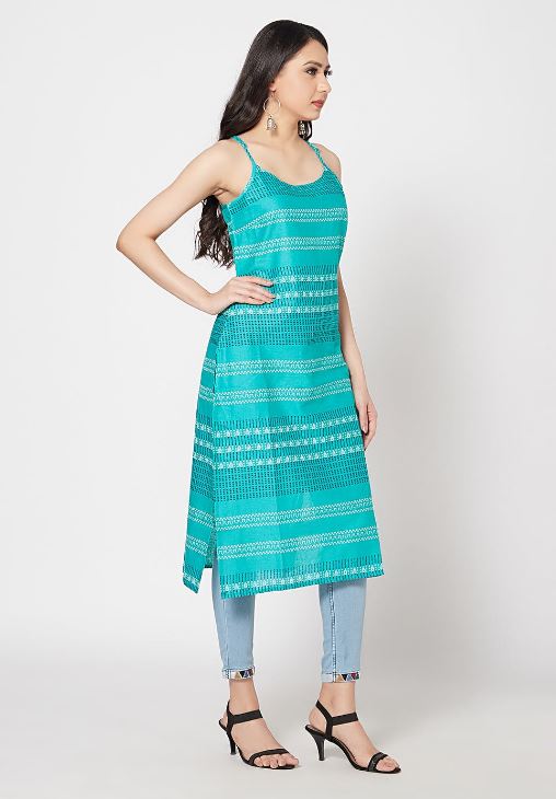 Sleeveless Kurti के 5 डिजाइन गर्मियों के मौसम में पहनने के लिए है बेस्ट