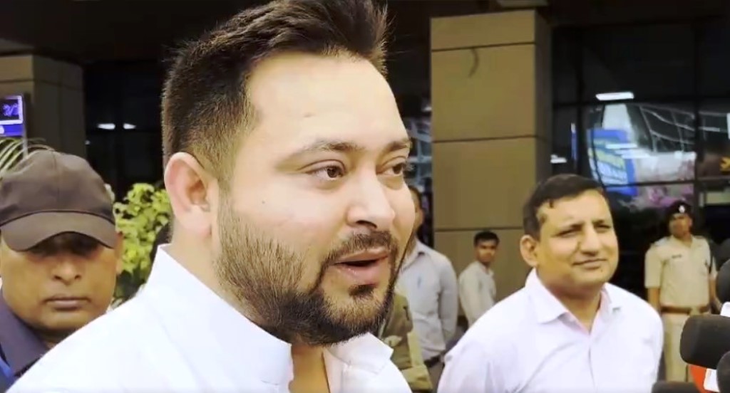 विजय सिन्हा के आरोपों पर तेजस्वी यादव ने कहा भाजपाइयों और गोदी मीडिया के भक्तों के 𝐈𝐐..