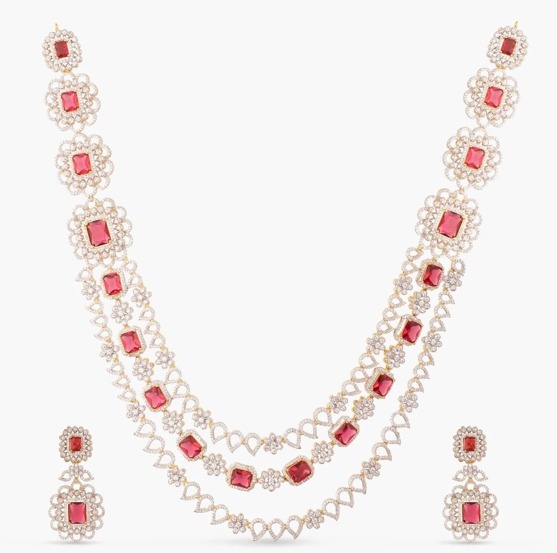 Necklace Design : शादियों मे पहनकर जाने के लिए परफेक्ट है ये नेकलेस, देखे डिजाइन