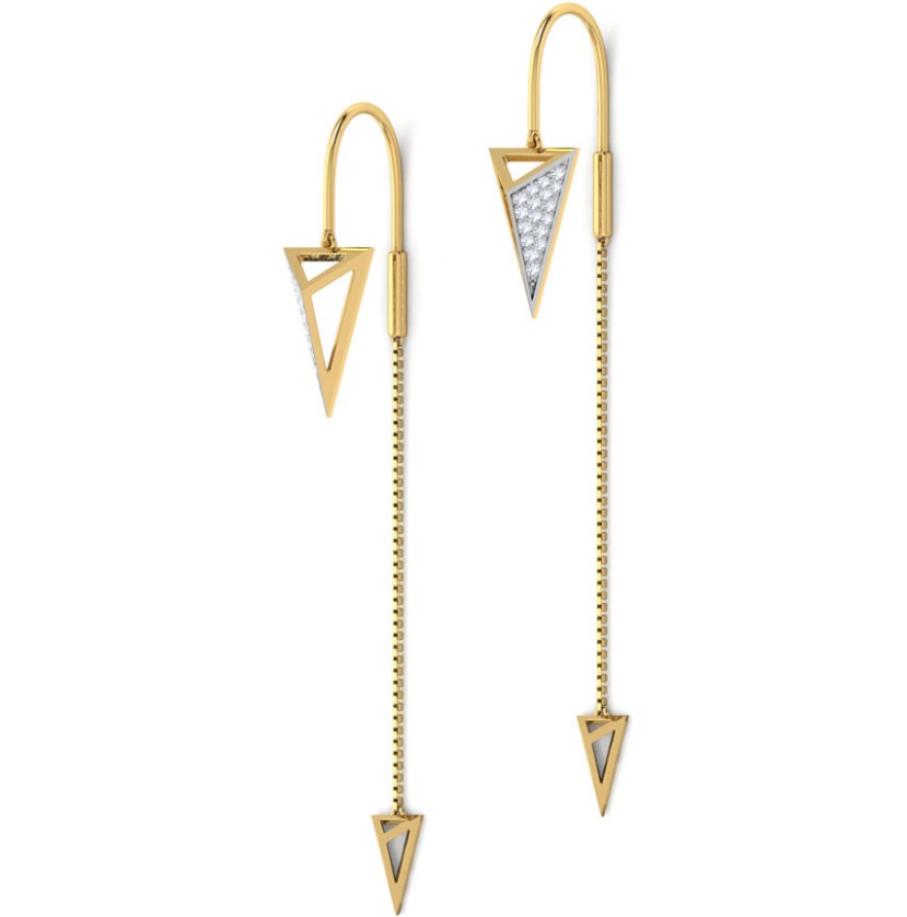 Sui Dhaga Earring : कानों मे सिम्पल इयररिंग की जगह पहने ये सुई धागा इयररिंग