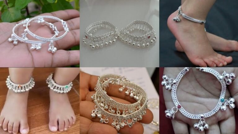 Anklet Design For Baby Girl : नन्हीं परी के पैरों में ये पायल बेहद प्यारी लगेंगी